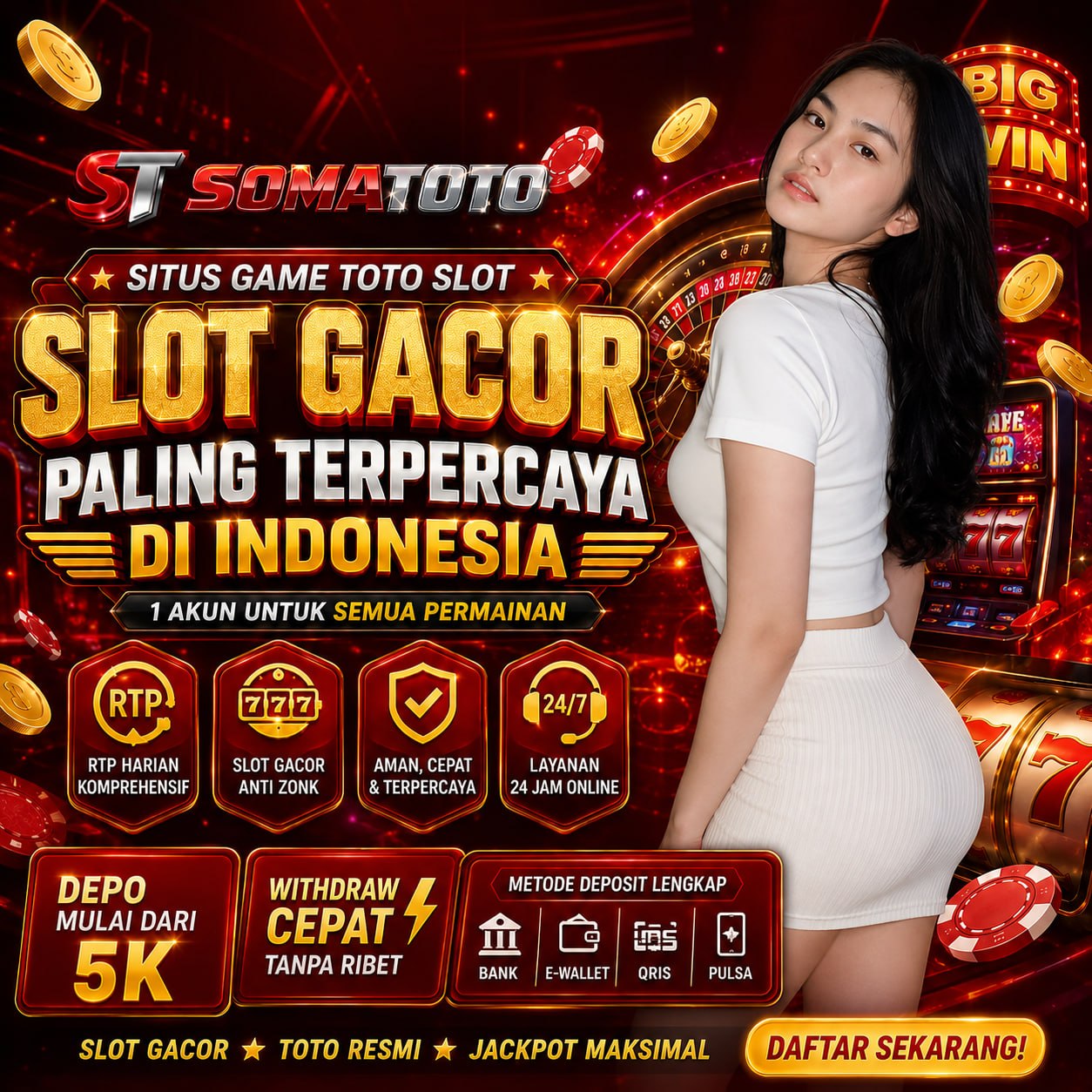 SOMATOTO : Manajemen Situs Toto Togel 4D Online resmi Terbaik & Bandar Toto Slot Gacor Resmi Situs Gacor Terpercaya